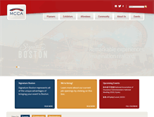 Tablet Screenshot of massconvention.com